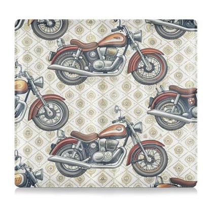 Car Registration and Insurance Holder, Retro Motorcycle Vehicle Glove Box Car Organizer for Documents, Cards, License Car Organization