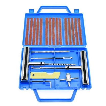 ROYWOO 22pcs Tire Repair Kit, Heavy Duty Tire Plug Kit, Heavy Duty Tire Repair Tools & Tire Repair Set for Car, Truck, ATV, RV, SUV,Lawn Mower,Motorcycle,Tractor, Trailer