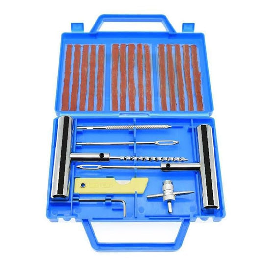 ROYWOO 22pcs Tire Repair Kit, Heavy Duty Tire Plug Kit, Heavy Duty Tire Repair Tools & Tire Repair Set for Car, Truck, ATV, RV, SUV,Lawn Mower,Motorcycle,Tractor, Trailer