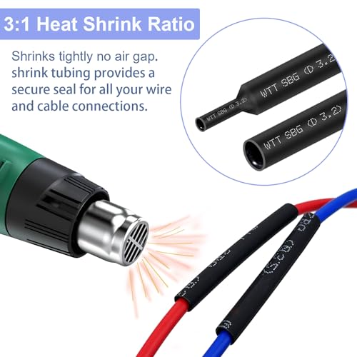 6 Kit 16 AWG 6 Pin Connector Car Waterproof Wire Connectors 6 Pin Automotive Electrical Connectors Quick Disconnect 6 Way Wire Terminal Connector Plug and Heat Shrink Tubing Kit - size: 6pin