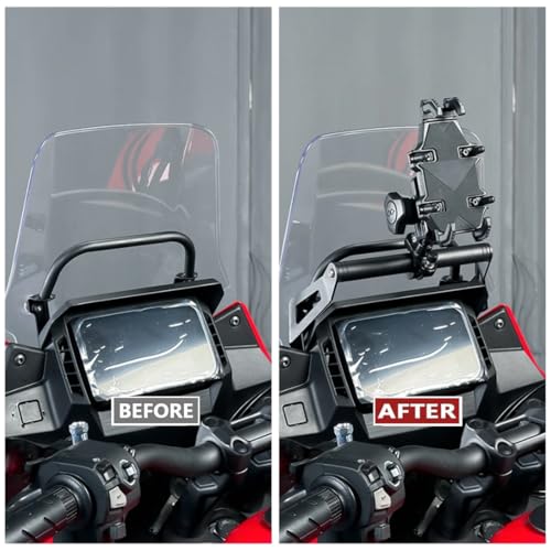 GPS Vehicle Mounts 22mm for NX400 NX500 2024 2025 2026 Motorcycle Accessories Mobile Phone Stand Holder Navigation Bracket, Enhanced Stability & Easy Installation