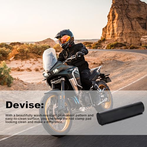 Handlebar Protector Pad, Crossbar Handlebar Pad, Round Foam Protector Pads For Motorcycle, Soft Cushion Crossbar Protectors Precise Fit For Traveling And Cargo Delivery