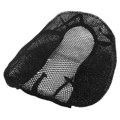 Vaguelly Motorbike Seat Cover Mesh Motorcycle Seat Cushion Pad Breathable Insulated Motorcycle Accessory