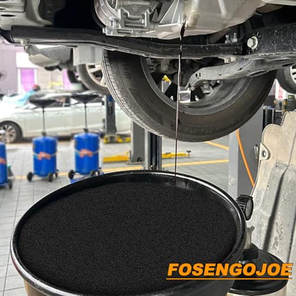 2 Pack Oil Change Kit, 15 Inch Oil Drain Pan Splash Pad Fits Most Drain Pans - size: 15'' Round - 2Pcs