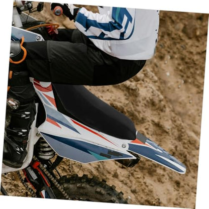 SOLUSTRE 2pcs Motorcycle Seat Cushion For Pit Bike Rear Atv Seat Pad Soft Foam Seat Cover For Scooter Replacement Saddle Supply For Atv