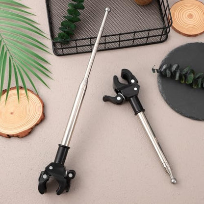 Garneck 2pcs Portable Bike Flag Pole Mount Retractable Flag Pole for Camping Rvs Trucks