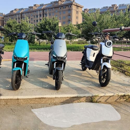 Heavy Duty Motorcycle Cover XL, Waterproof Electric Scooter Rain Shield, Universal Outdoor Sun Protection Dustproof Vehicle Cover for Motorbike and Mobility Scooter