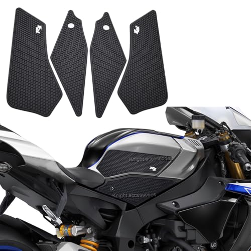 Motorcycle For YZF R1 M YZF-R1M Side Fuel Tank pad Tank Pads Protector Stickers Decal Gas Knee Grip Traction YZF R1M Tank pad