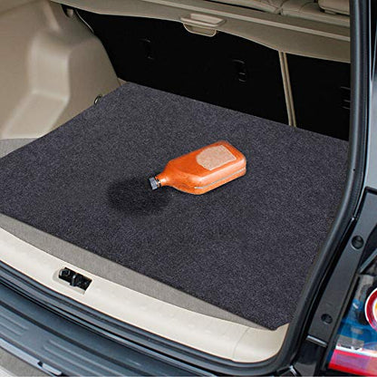 Cleanable Floor Oil Spill Mat, Oil Absorbing pad Durable Protective Surface Can be Used for car Oil Change (38in×36in)