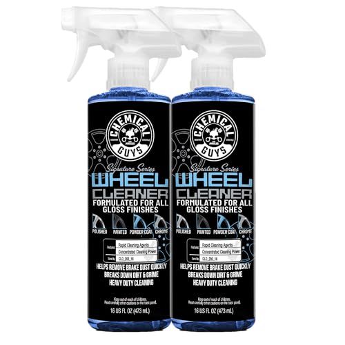 Chemical Guys CLD_203_1602 Signature Series Wheel Cleaner, Formated For All Gloss Finishes, Safe for Cars, Trucks, SUVs, Motorcycles, RVs & More 16 fl oz (2 Pack) - size: 1 Count (Pack of 2)