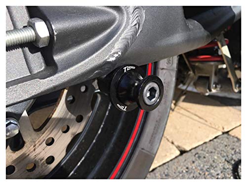 for Suzuki TL1000S / TL1000R All Year TL1000 R S TL 1000 R S 8mm Motorcycle Swingarm Sliders Spools Swingarm Stand Screws Slider Anti-Fall Frame Sliders - color: Green