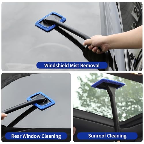 Qydipclin 45Pcs Car Detailing Kit, Car Detailing Brush Set, Car Wash Cleaning Kit, Car Detailing Brushes, Professional Car Care Kit for Interior Exterior Wheels, Blue - size: 45pcs
