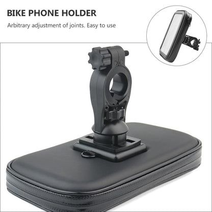 Lurrose Bike Phone Bag: Waterproof Bike Phone Holder with C2 Bracket, XXL 7-inch Compatible, Touchscreen Compatible for Outdoor Riding