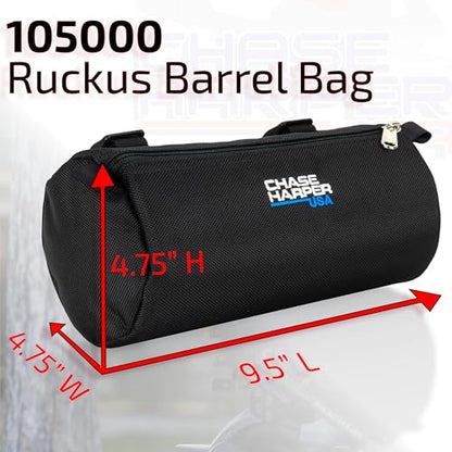Chase Harper USA - Ruckus Value Pack - 5000 Under The Seat Bag and 105000 Barrel Bag Combo - Compatible with All Ruckus Model Years With Stock Frame - Backwoods Camo