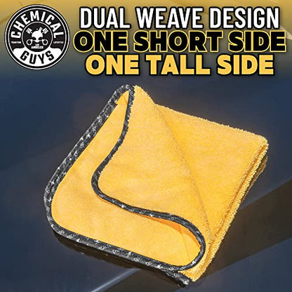 Chemical Guys Professional Grade Premium Microfiber Towels for Cars, Gold, 24" x 16", Ultra-Soft and Scratch-Free Car Detailing Cloths for Trucks, Motorcycles, and More - 6 Pack - size: 24"x16", style: 6 pack