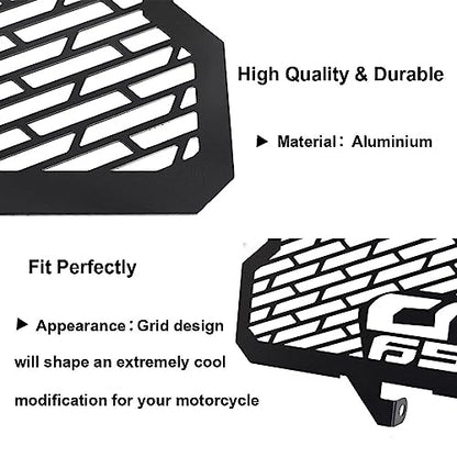 CBR650R 2024 Radiator Grille Guard Protective Cover For H.onda CB650R CBR650R CBR 650 R 2019 2020 2021 2022 2023 2024 2025 2026 2027(Black) - color: RG-B
