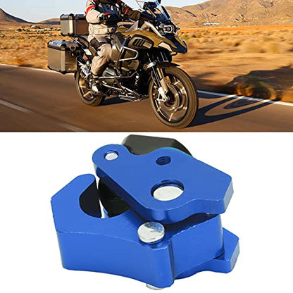 Acouto Helmet Luggage Hanger for Motorcycle, Motorcycle Helmet Hook Universal Claw Shaped Motorcycle Hook CNC Aluminum Alloy Scooter Helmet Bag Luggage Hook Hanger Carry Holder(Blue)