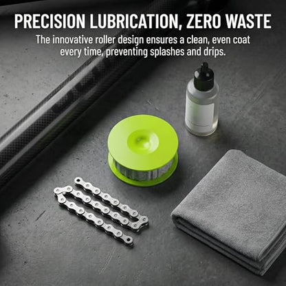 Portable Bicycle Chain Brush and Oiling Tool, Bicycle Accessories, Stylish Design, Sturdy Construction, Motorcycle Chain Lubricant, Bicycle Chain Cleaner