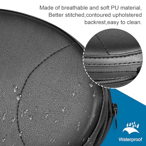 Adjustable Plug-in Driver Backrest Sissy Bar w pad Custom Compatible with for 1997-2024 Harley Touring Models Street Glide Road Glide Electra Glide Road King Detachable Rider Backrest - size: A Style
