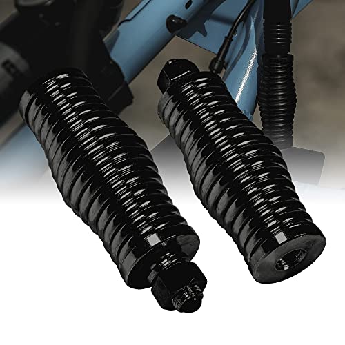 True MODS 2pc Heavy-Duty LED Whip Light Flag Spring Mount Mounting Base [Black-Finish] [Quick Release] [1/2" 20 Thread] for Offroad UTV ATV SxS Side-By-Side 4 Wheeler Polaris RZR Can-Am Maverick X3 - color: Black, size: 2pc, style: 1/2" - 20 Thread