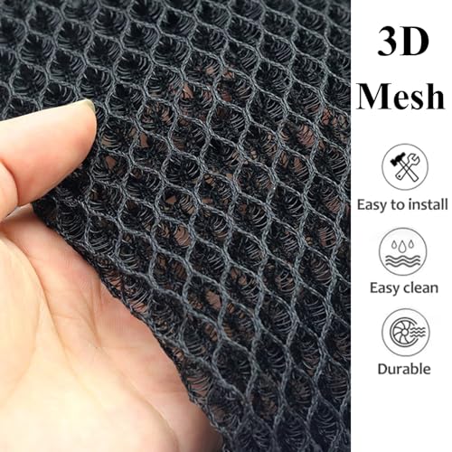 Motorcycle Gel Seat Cushion Breathable 3D Honeycomb Seat Pad Compatible with Harley Davidson Pan America 1250 1250S PA1250 S Motorcycle Accessories for Long Rides, Hot Weather Use