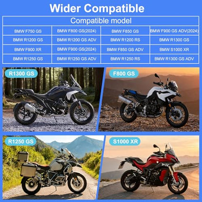 YZW GPS Screen Motorcycle CarPlay Fit for BMW, 6" QLED Waterproof Touch Screen/HD/1000 Nits/60Hz, Wonder Wheel, Data Reading, Plug&Play, Lossless Installation, Android Auto, BT, TPMS, Native Protocol - size: BM 6"+Wonder Wheel+Lossless Installation