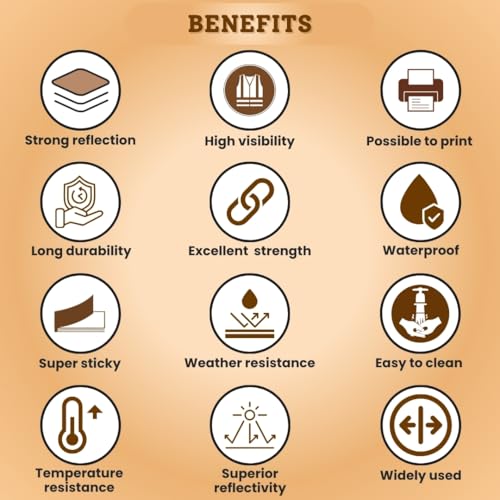 DIN 67520 reflectors Reflective Tape Stickers Waterproof Trailers Cars Motorcycle Fire Helmet Rims Bicycle Decals Vehicles Mailbox Numbers Made with ORA FOL 5600 Material (White, 50Pcs) - color: White (50 sets)