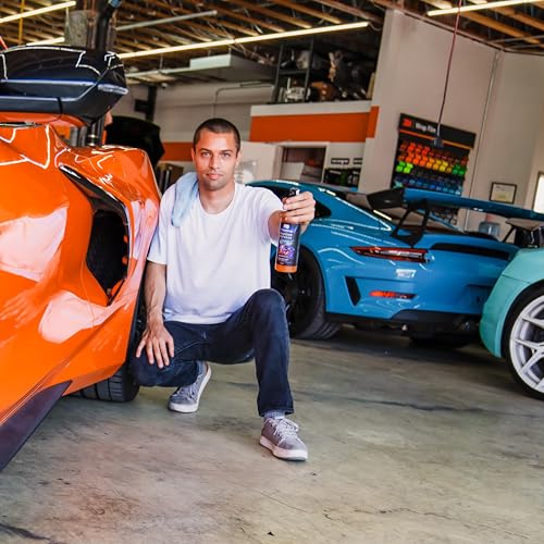 Ceramic Coating For Cars and Motorcycles Spray (8oz) - SiO2 Ceramic Wax & UV Protective Shield Detailing - Auto Wax Hydrophobic Detail Spray - Incl. 2 Microfiber Towels - color: Ceramic Coating 8oz