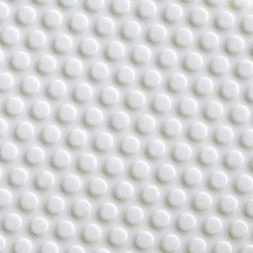 Motorcycle Tank Traction Pad, Universal, 9.25"x4.1", 2PCS, White - color: White