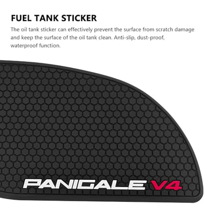 for Panigale V4 V4S Panigale v4s 2025 Tank Pad Protector Motorcycle Sticker Decal Air Knee Grip Tank Traction Pad Side Accessories