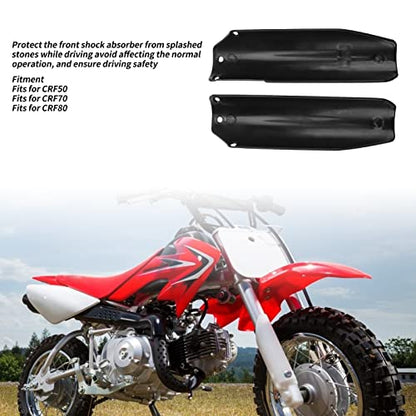 Fork Guards for CRF50 CRF70 CRF80 Motorcycles Front Shock Absorber Cover Durable Slider Protector Replacement