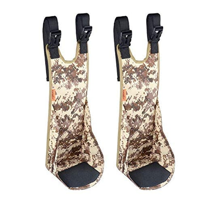 ATV Rear Passenger Foot Rest,Universal Adjustable Foldable Wear-resistant Motorcycle Rear Foot Pegs Compatible With Sportsman Rancher Griz(CAMO) - color: CAMO