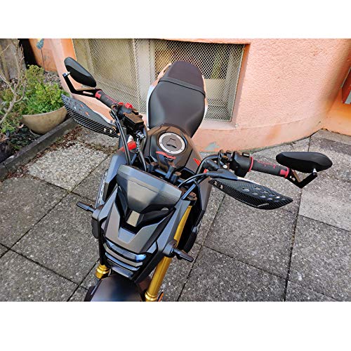 7/8" 22mm Motorcycle Handguards Handlebar Protector Gear for Dirt Bike ATV Yamaha Kawasaki Suzuki Honda(Green) - color: Green