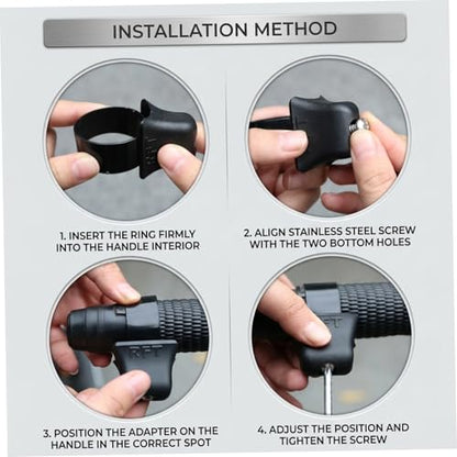 Motorcycle Throttle Assist - Assist for Long Rides Fit Throttle Grip Helper Reduce Hand Fatigue for Handlebar Diameter Within 1.34 Inch ;1 ;1