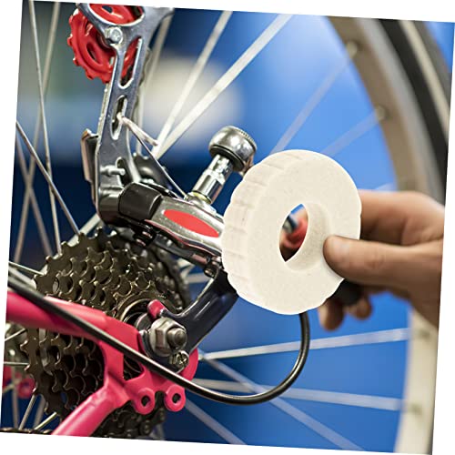 SUPVOX 2pcs Bike Chain Roller Oiler Tool Durable Lubricator for Mountain Road and City Bikes Easy to Use Chain Maintenance Supply Practical Cycling Gear