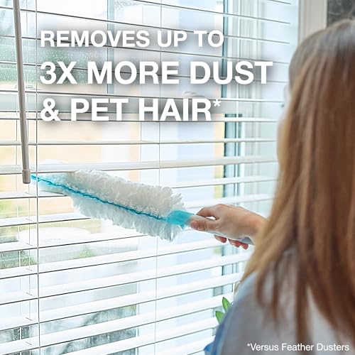 Bona Disposable Duster Refills - 5 Pack - High Performance Dusting System - Microfiber Dusters Remove Dust and Pet Hair for Quick Spot Cleaning - style: Disposable Duster Refills - 5 Pack
