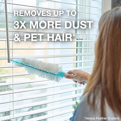 Bona Disposable Duster Refills - 5 Pack - High Performance Dusting System - Microfiber Dusters Remove Dust and Pet Hair for Quick Spot Cleaning - style: Disposable Duster Refills - 5 Pack