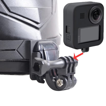 Motorcycle Helmet Chin Stand Mount Holder for Insta360 One RS R GoPro 10 9 Full Face Holder for DJI Action 2 Camera Accessories