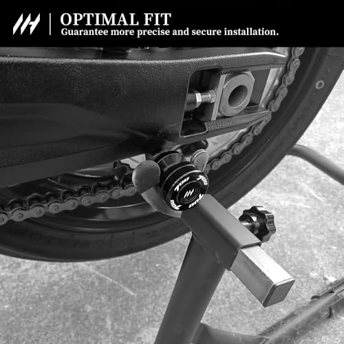 Motorcycle Swingarm Spools Slider -M6 For Tenere 700 (T7) (XTZ700) 2019-2025 CNC Aluminum Paddock Stand Bobbins Protects Rear Swingarm tenere 700 (t7) Accessories (Black) - color: Black