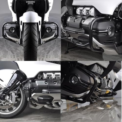 Panical Highway Engine Guard Crash Bumper Frame Protection Bars for Honda Goldwing GL1800 F6B GL1800B Dct Tour Airbag Motorcycle 2018-2026 Black Accessories