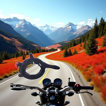 Black Throttle Cruise Control, Durable Motorcycle Cruise Control Throttle Clamp, User Friendly Installation Throttle Booster, Electric Vehicle Booster Accessories, Motorcycle Throttles Accessories