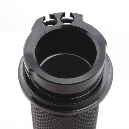 Motorcycle 1 Inch Handlebar Grips Universal Hand Grips Non-Slip Rubber Handgrips Fit for H-Arley Touring Softail Road Street Glide Road King Sportster