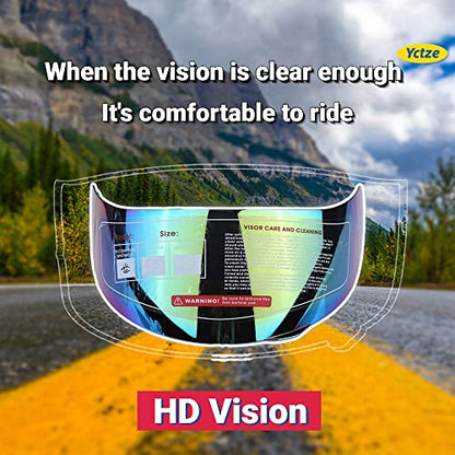 fo AGV K5 K3SV visor Yctze agv k5 lens,agv k5 s,agv k5 s Helmet Shield Anti Fog Film Visor Lens Motorcycle Protector Sheets Scratch Protection Face, Motorcycle Helmet Visor Lens Windshield
