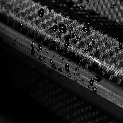 For Ninja 400 650 300 250 250R Ninja H2R ZH2 ZX10R ZX6R Motorcycle Modified Side Bag Waterproof Triangle Side Bag Hard Shell Bag (black)