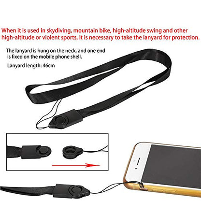 Helmet Chin Mount for Mobile Phone and GoPro, Motorcycle Strap Holder for iPhone Samsung,Compatible with GoPro Hero 9,8,7,6,5,4/3, Insta360 One R, AKASO,DJI OSMO,Etc and Most Action Cameras