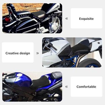 Motorcycle Seat Cover Mesh Pad Reusable Insulation Cushion Protector Universal Fit Heat Resistant Sunshade for Motorbike Outdoor Use