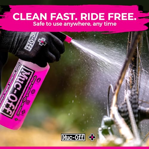 Muc-Off Bike Cleaner Concentrate | Powerful Nano Tech Bike Cleaner | Safe on Carbon Fibre, Biodegradable Formula for Bicycle and Motorcycle Cleaning - size: 33.81 Fl Oz (Pack of 2)