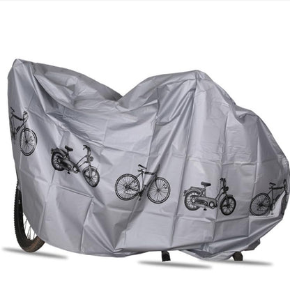 Bicycle Motorcycle Cover, All-Outdoor Protector Portable for Easy Storage- Compact to Carry, 79"L