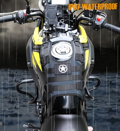 Universal motorcycle tank bag Mounting Base Fuel Tank Mount Base Waterproof Accessory - style: Fuel Tank Bag Bag