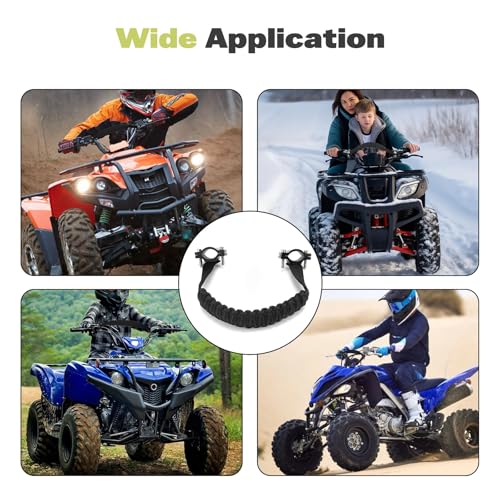 JERBOR ATV Grab Strap Universal for 0.75-1.37 Inch Handelbar for Kids Fit for Sportsman Can Am Outlander Foreman Motocycle Bike ATV
